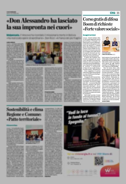 Conferenza stampa: presentato il progetto che Liberg sostiene