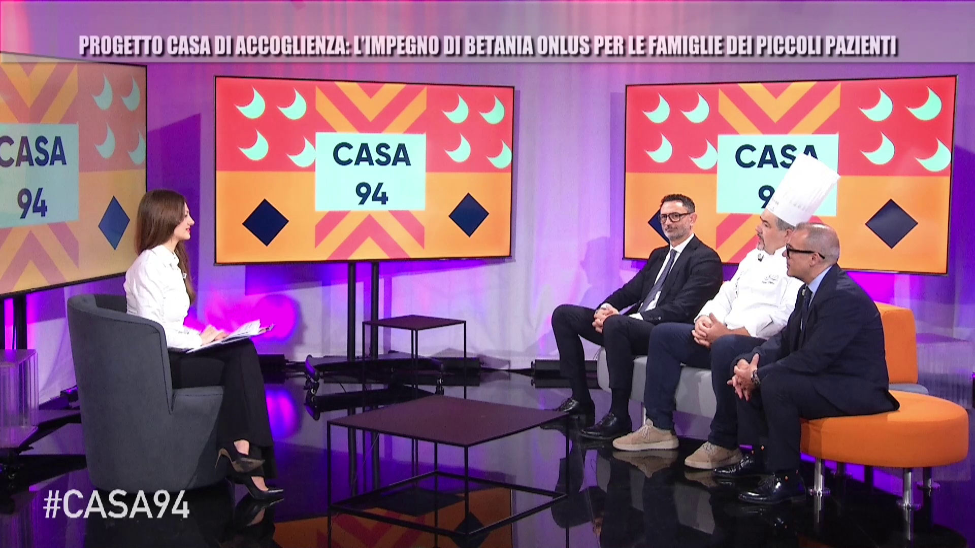 Liberg ospite a Casa94